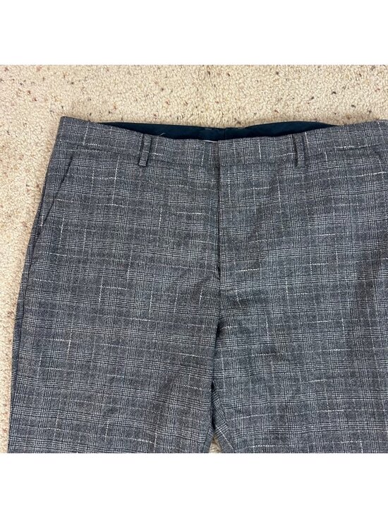 Bonobos Other - Bonobos Wool Gray Plaid Slim Fit Pants Size 38 x 30 Men's